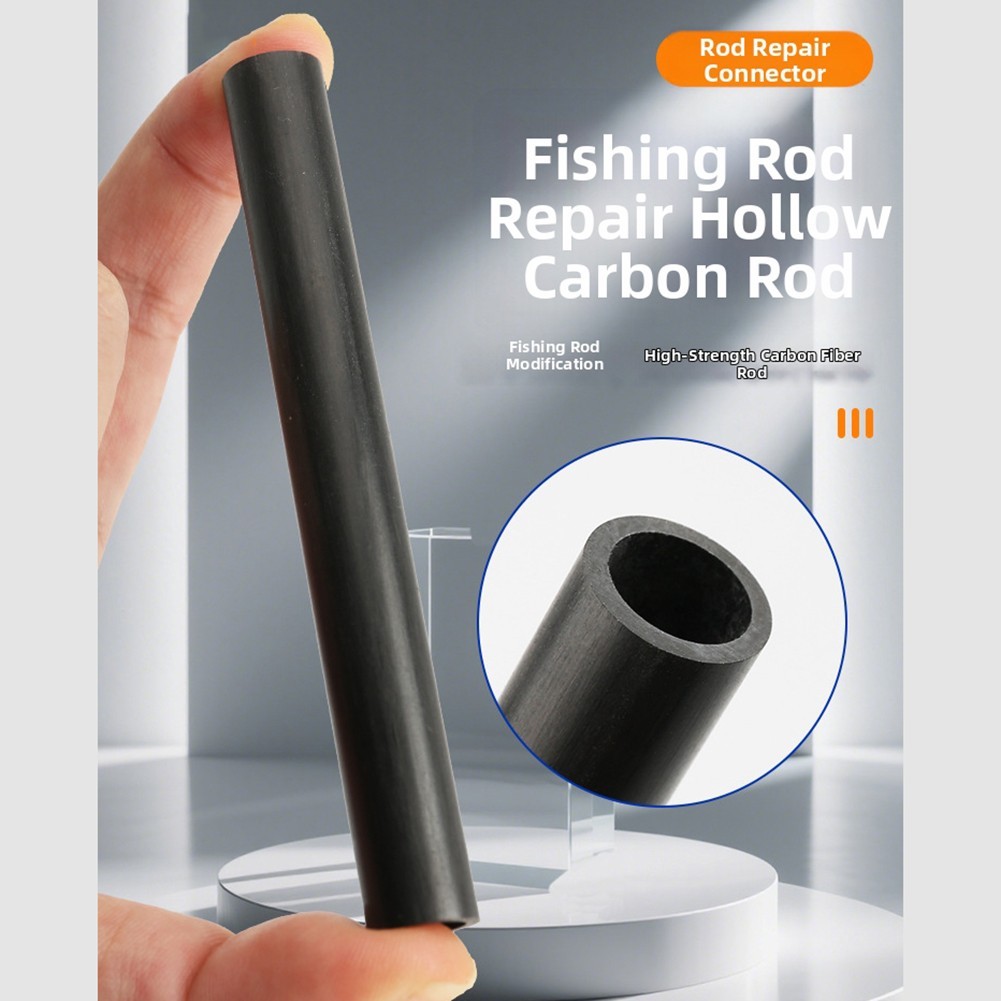 Fishing Rod Modification Carbon Fiber Tube Ferrule Sleeve Hollow Design