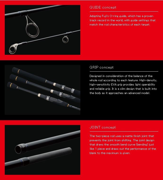 Major Craft First Cast Series Spider Rod FCS 962ML (8701)