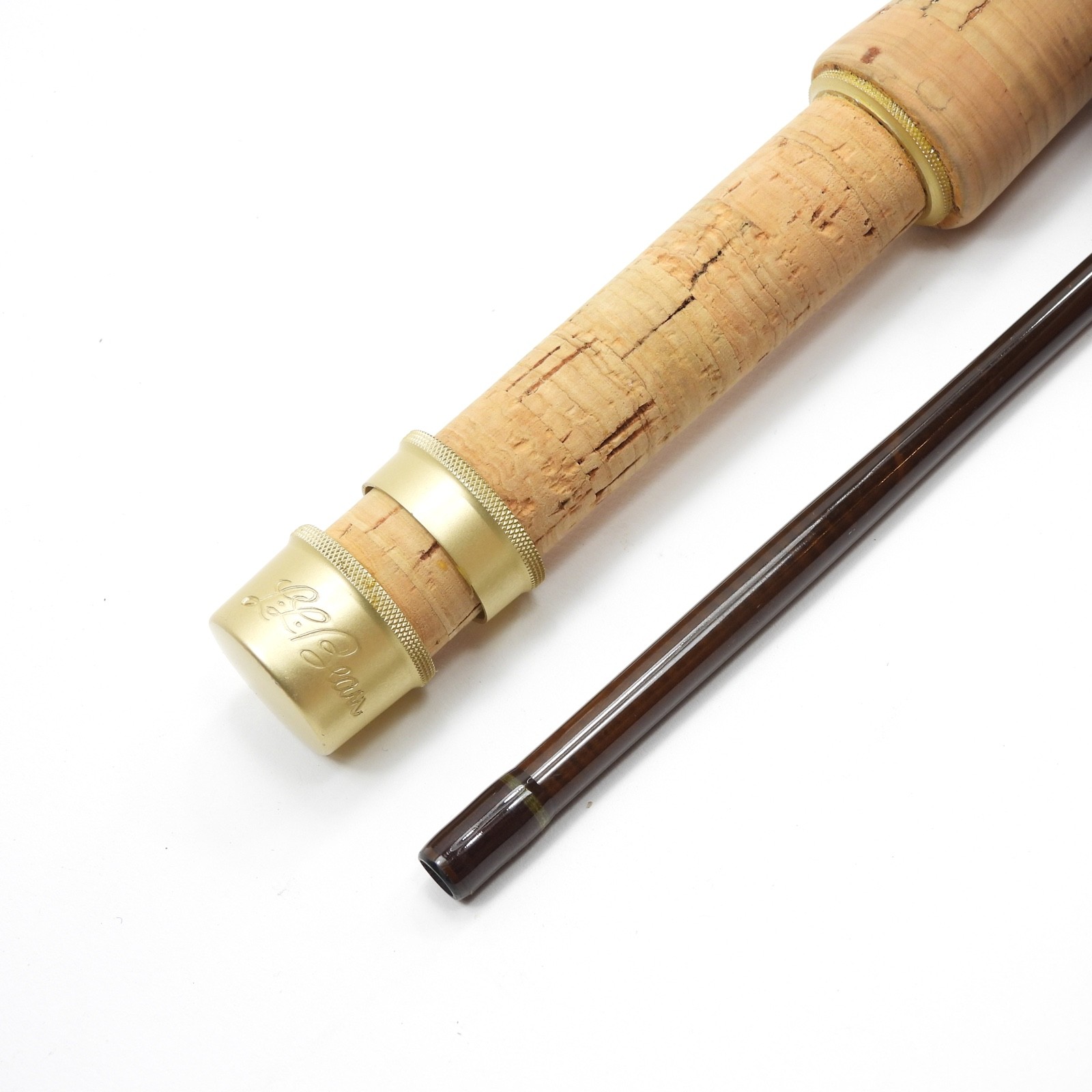 L.L. Bean Double L “Light Western” Fly Fishing Rod. 9’ 4wt. W/ Tube & Sock.