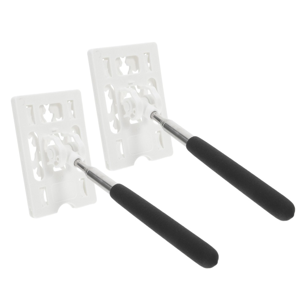2 Pcs Parking Tool Contactless Payment Rods for Car Toll Grabber Holder