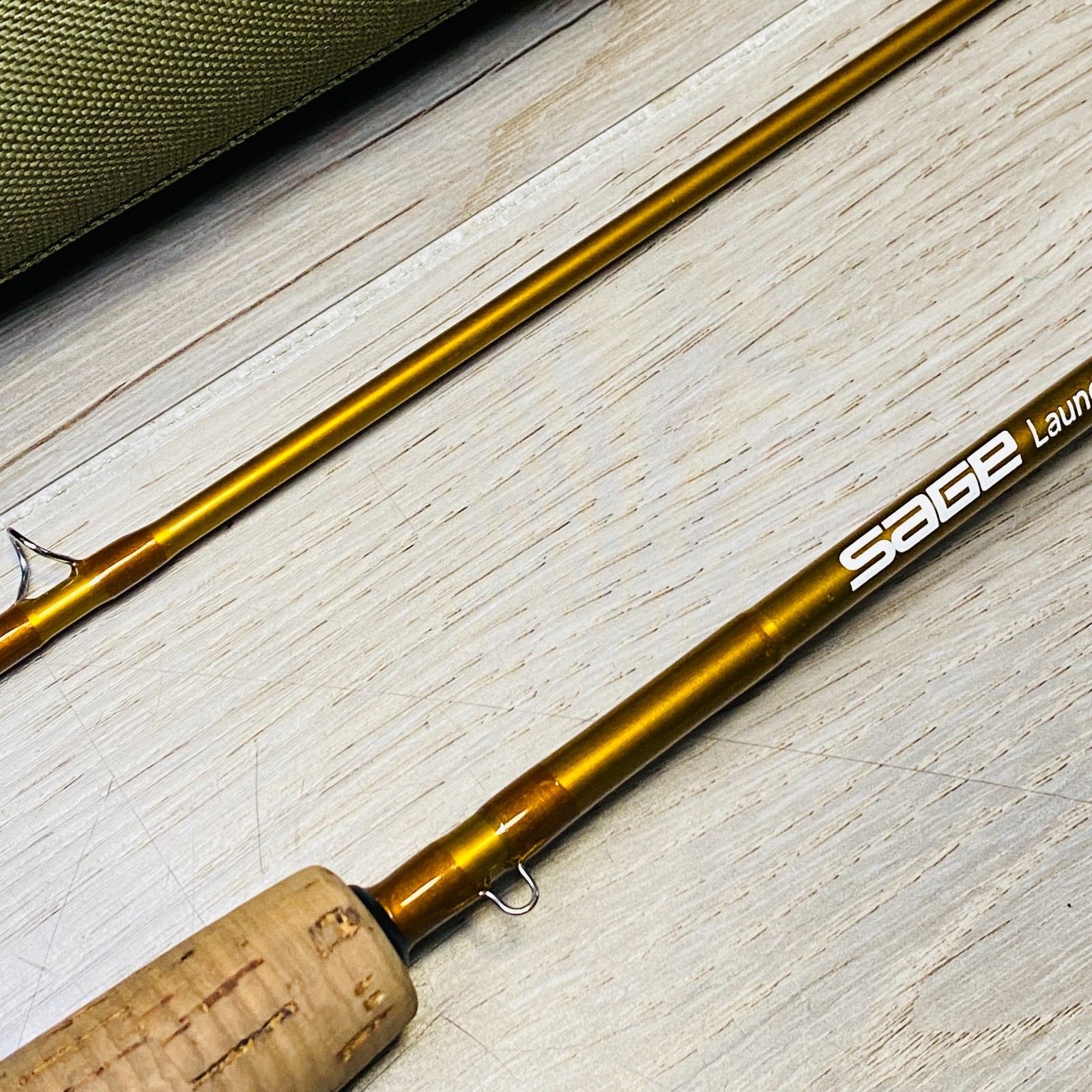 Sage Launch 376 3wt 7’6″ Fly fishing rod w/tube case