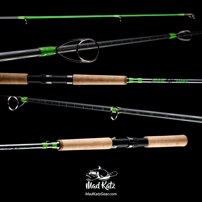 Mad Slabz 6’6″ -Green (Line 2-10lb Lure 1/64oz-1/8oz)