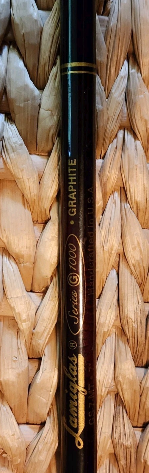 Lamiglas G1000 Handcrafted 🇺🇸 “TOURNAMENT WALLEYE” 7′ 1PC 6-15LB SPINNING Rod