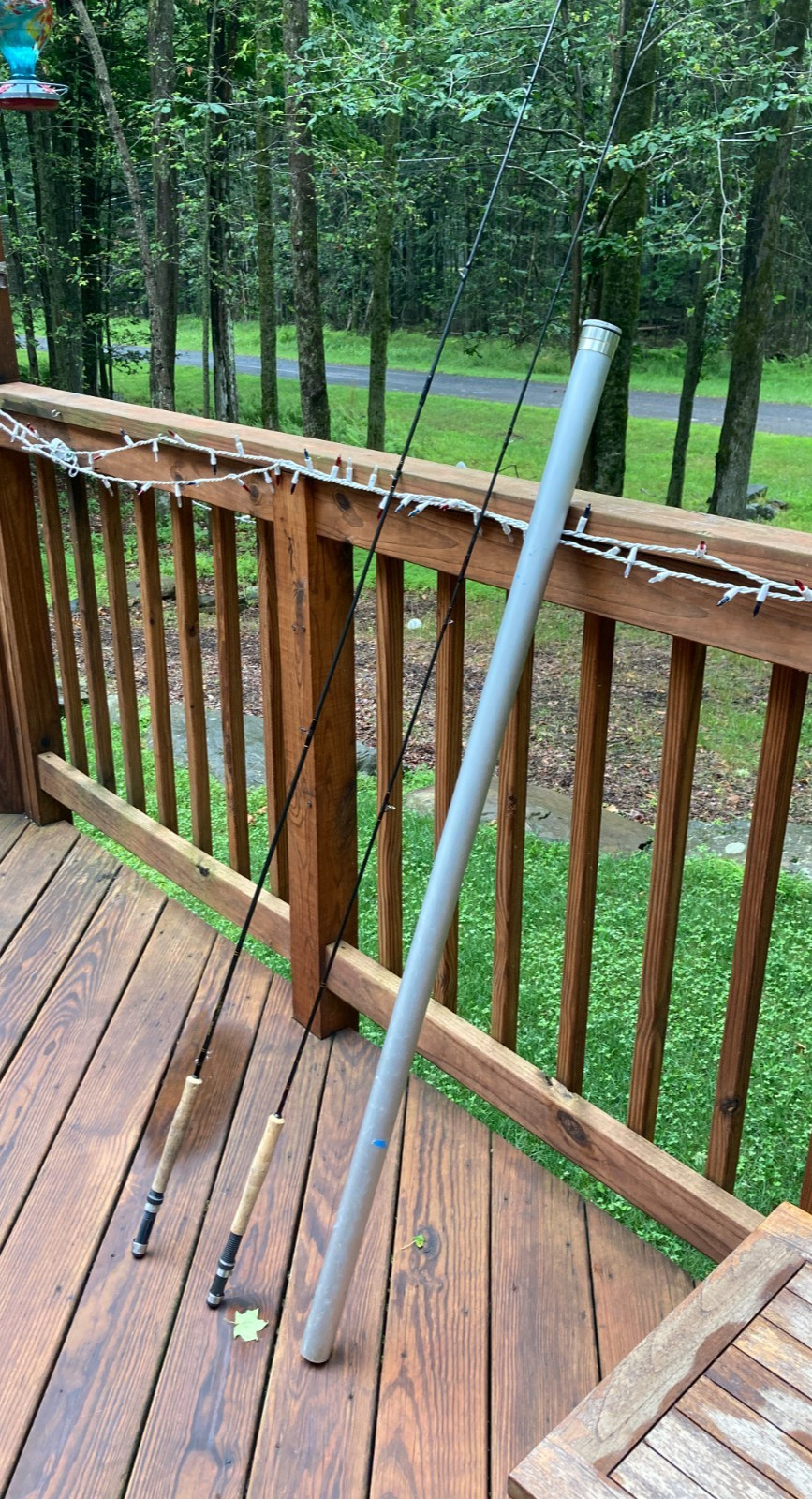 2 Lamiglas Graphite Fly Rods with Aluminum case