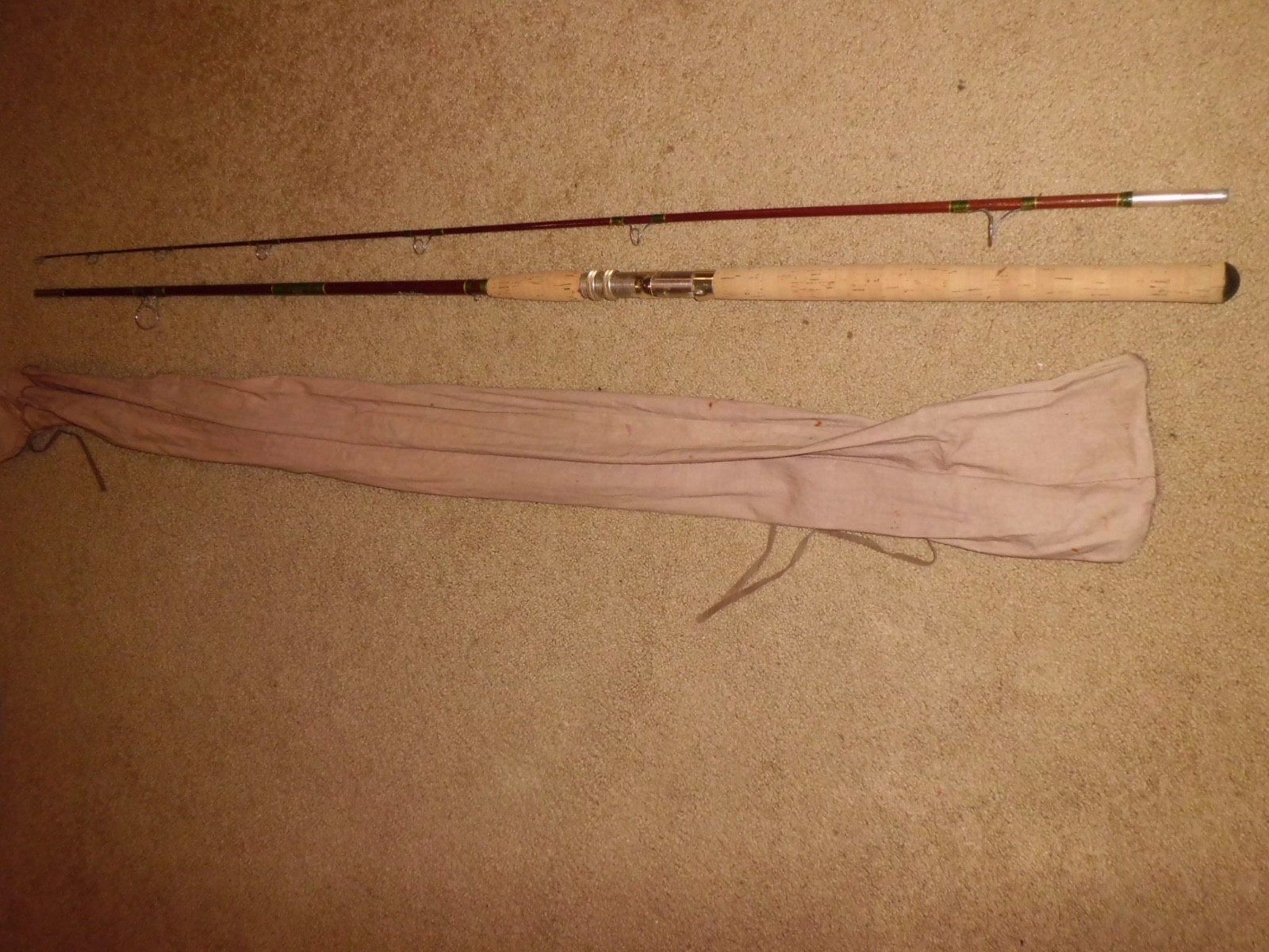 Vintage SILAFLEX Perfexion Model 66 Spinning 9′ Rod made in USA- 8-17 lb
