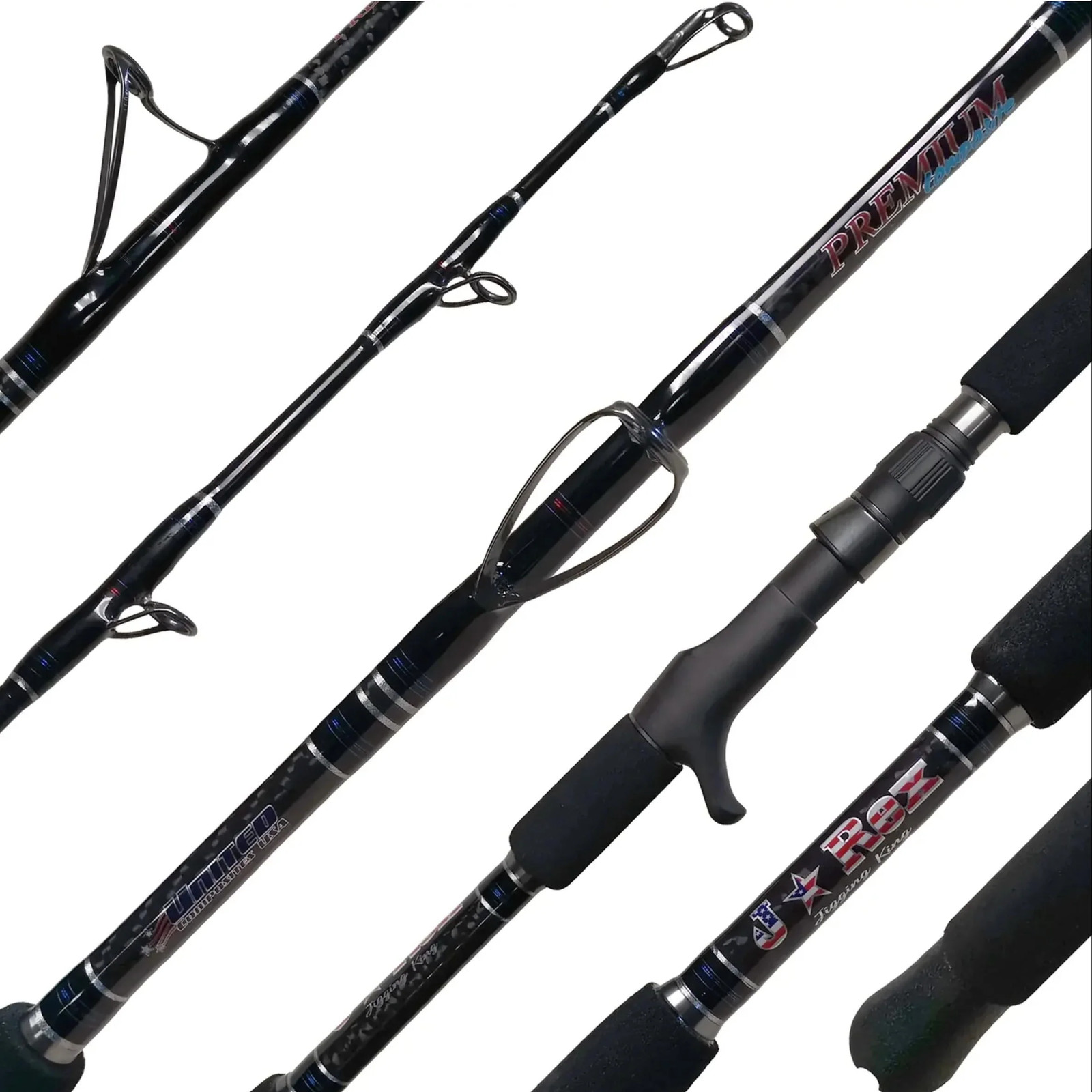 United Composites RGPXJ J-Rex Premium Composite Jigging Rods