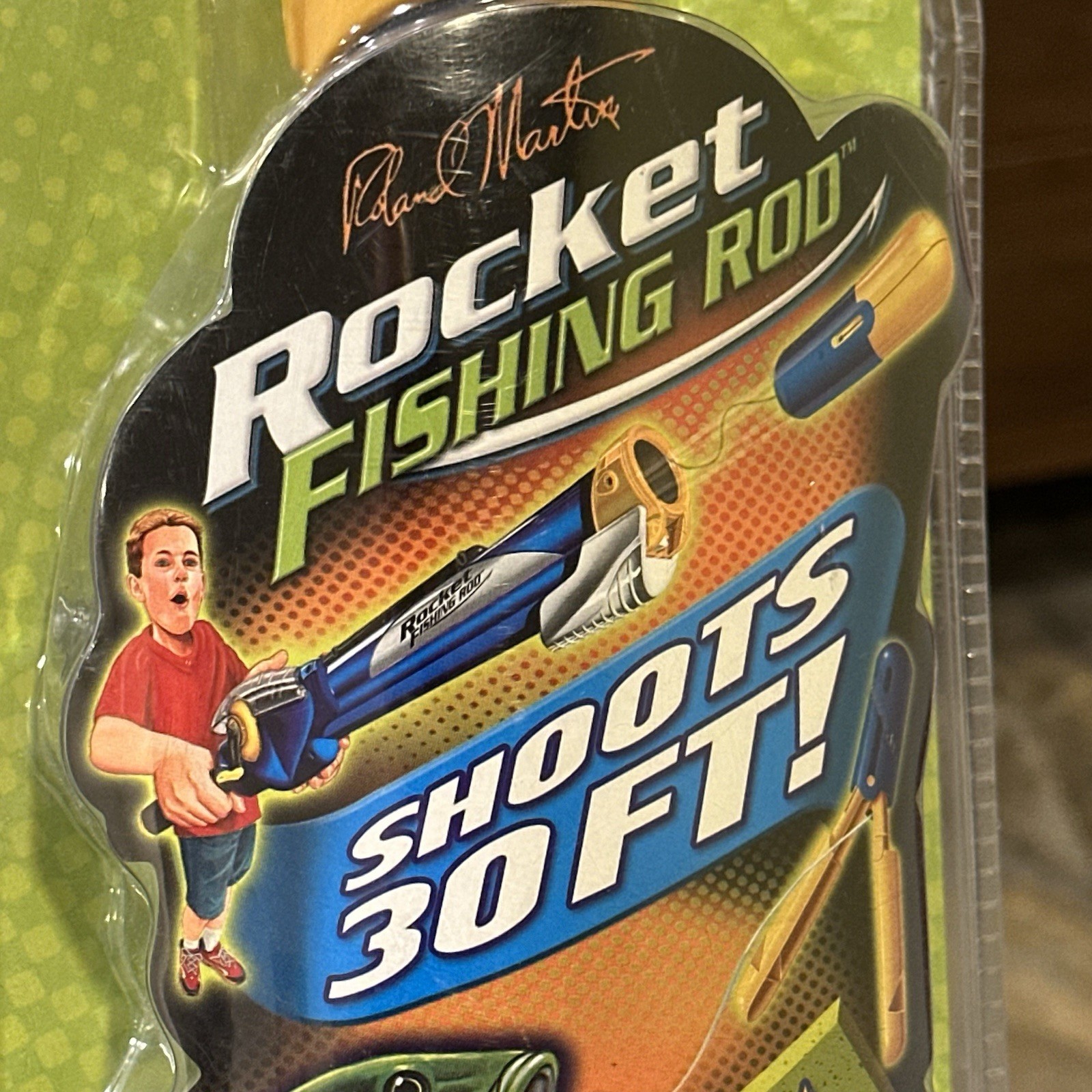 Fogo Rocket Fishing Rod 2005 Item #69011 Spin Master Roland Martin New Sealed