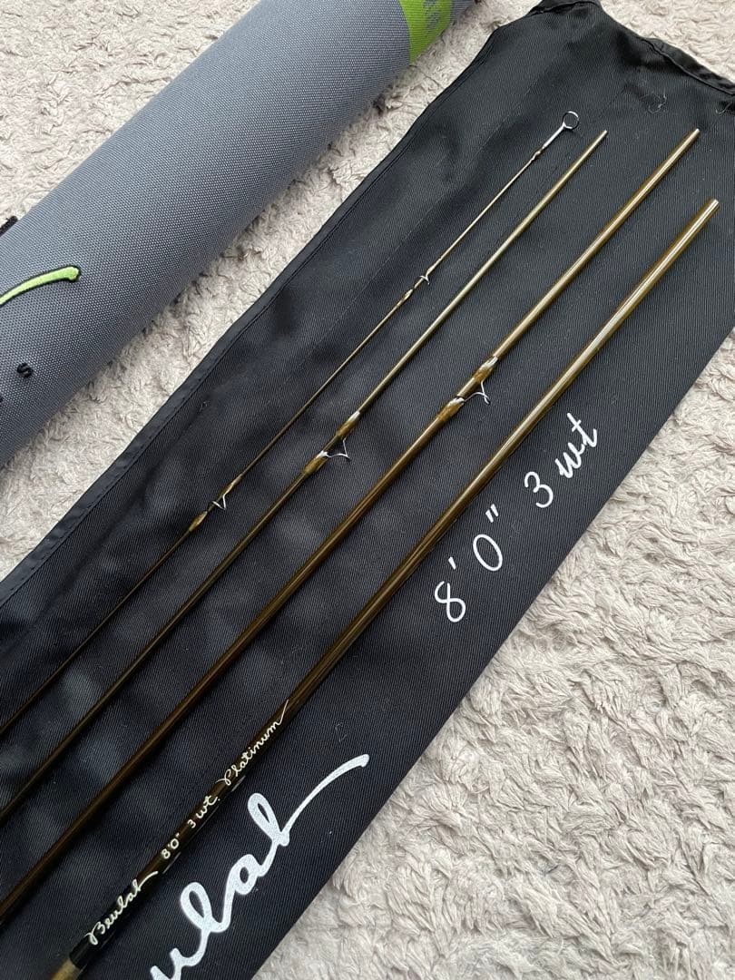 Beulah Platinum 8’0″ 3wt Fly Rod USED from JAPAN