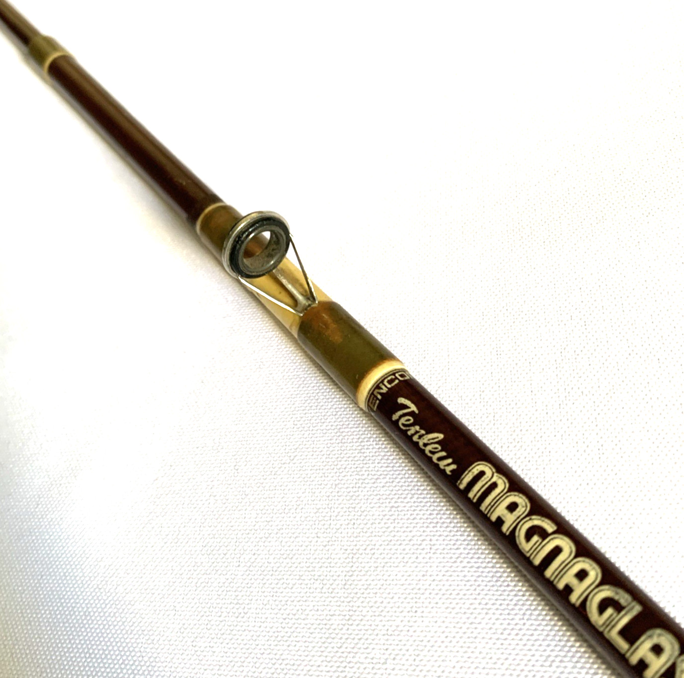Kencor 261 Tenlew Magnaglas 5’11” Two Sections 6-20Lb Casting Fishing Rod USA