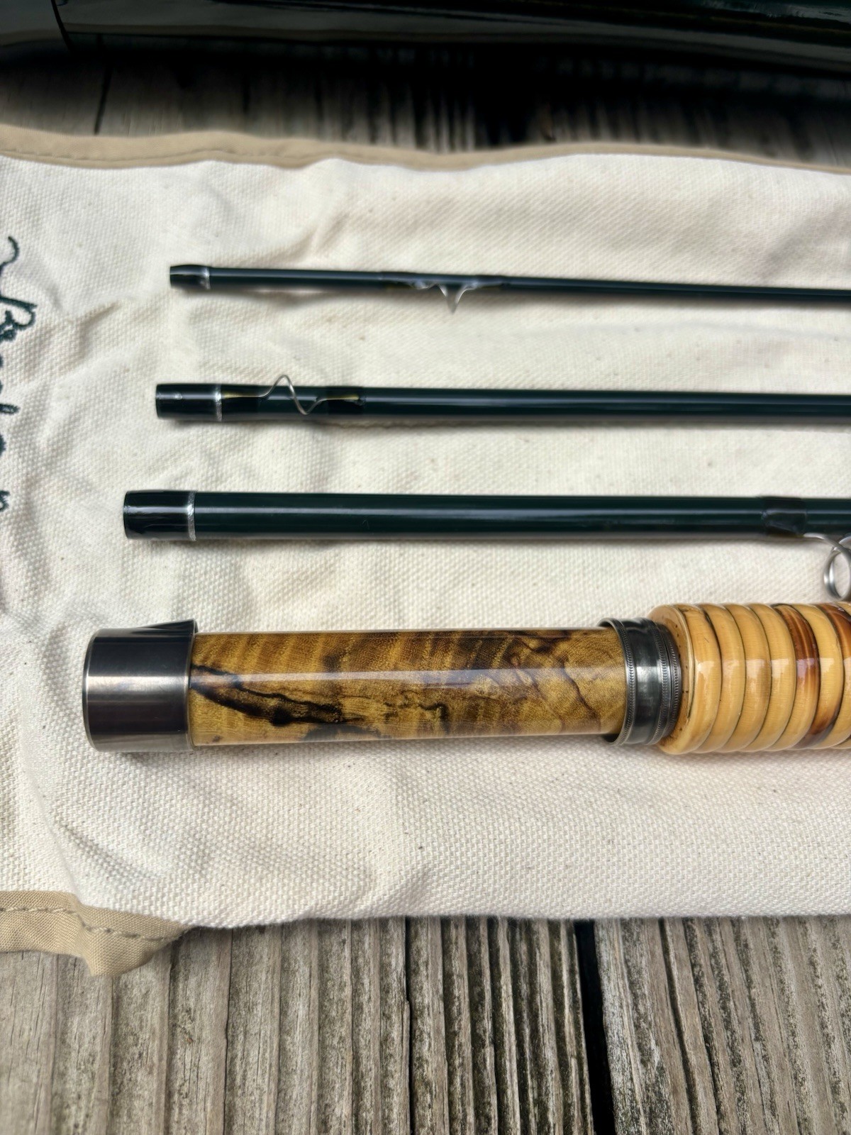 Brook And Brown ( Graywolf) Fiberglass Fly Rod – 4wt 7ft 6inch