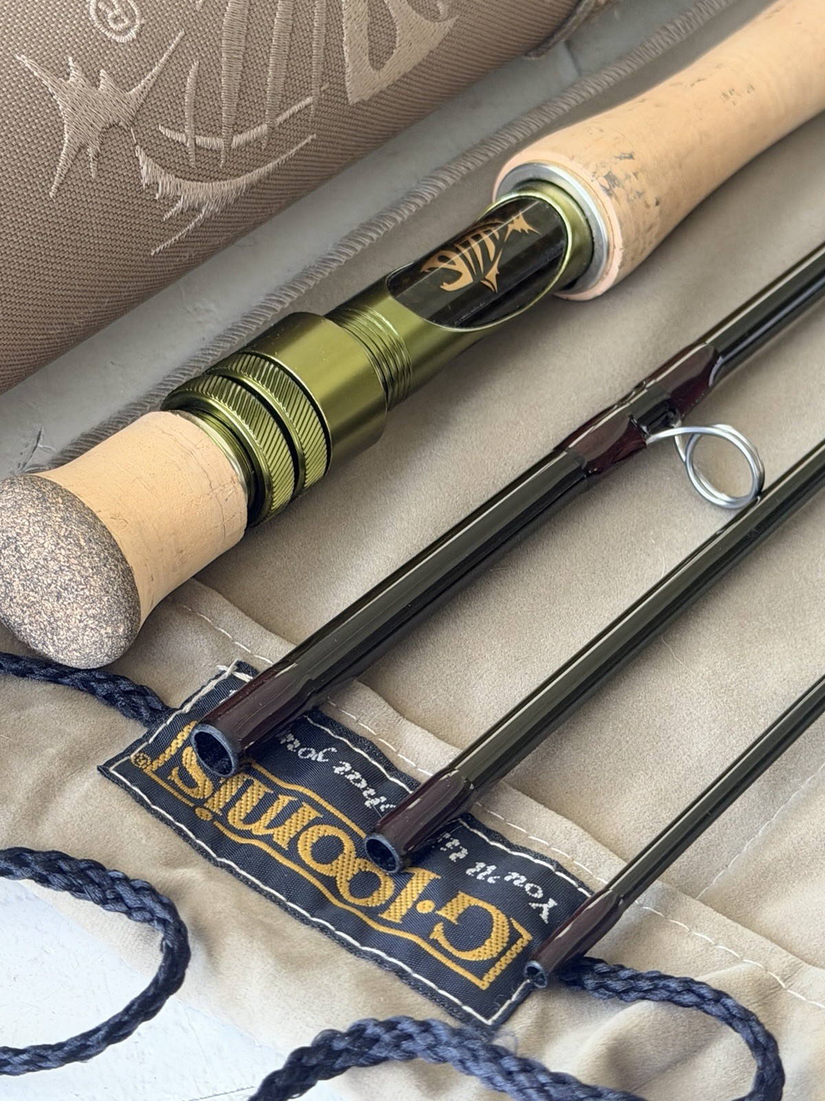 **BEAUTIFUL** G LOOMIS CROSSCURRENT GLX 6wt 9’ft fly rod!!! 🔥~LEGENDARY~🔥