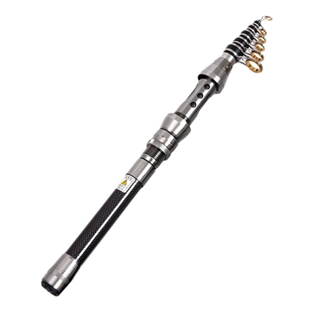 1.5/1.8/2.1M Telescopic Fishing Rod High Carbon Fiber Spinning Carp Feeder Bait