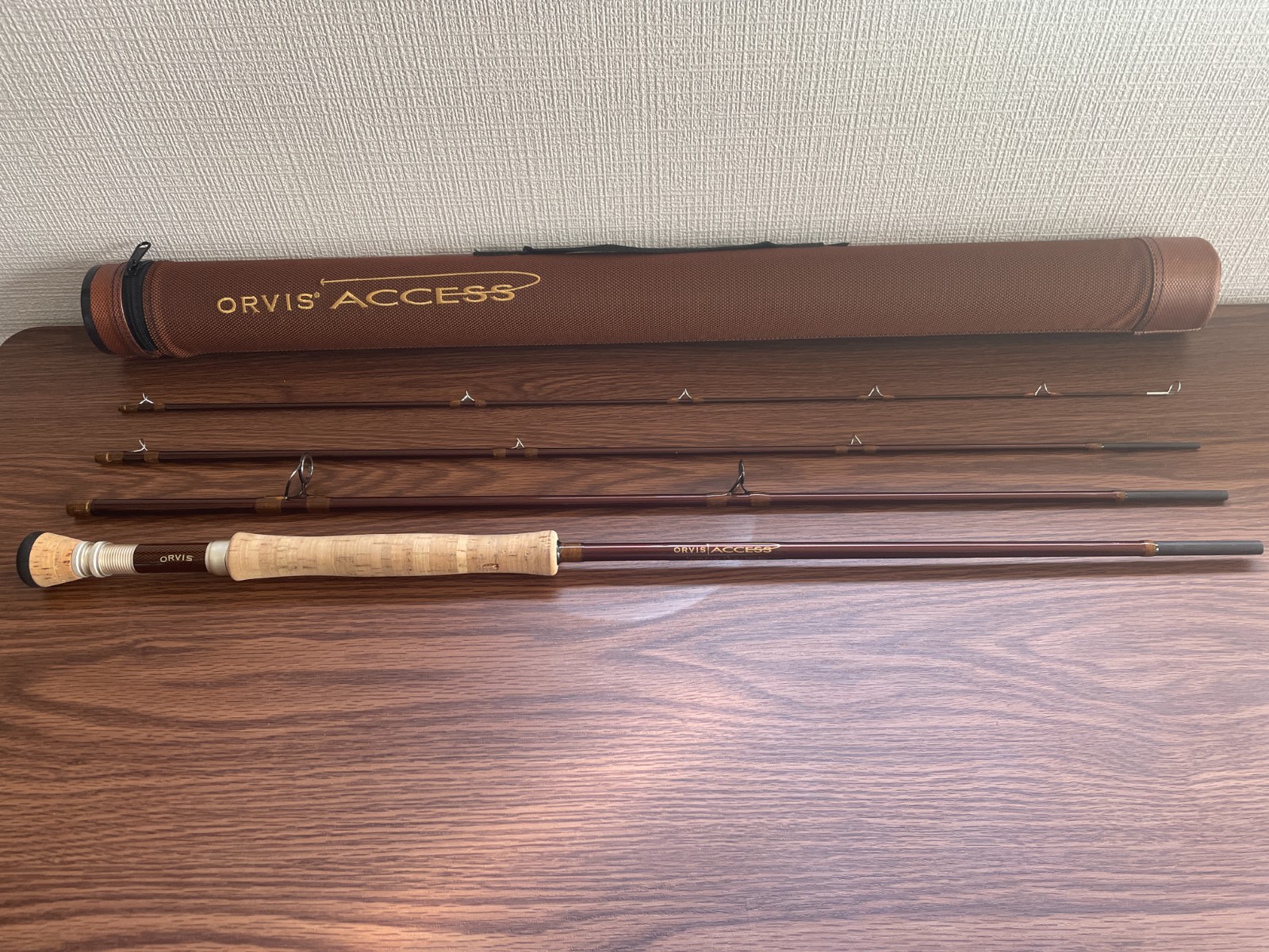 Orvis Access 910-4pe Tip Flex 3-5/8oz #10 wt Line 9’0″ Tube Used Fly Fishing Rod