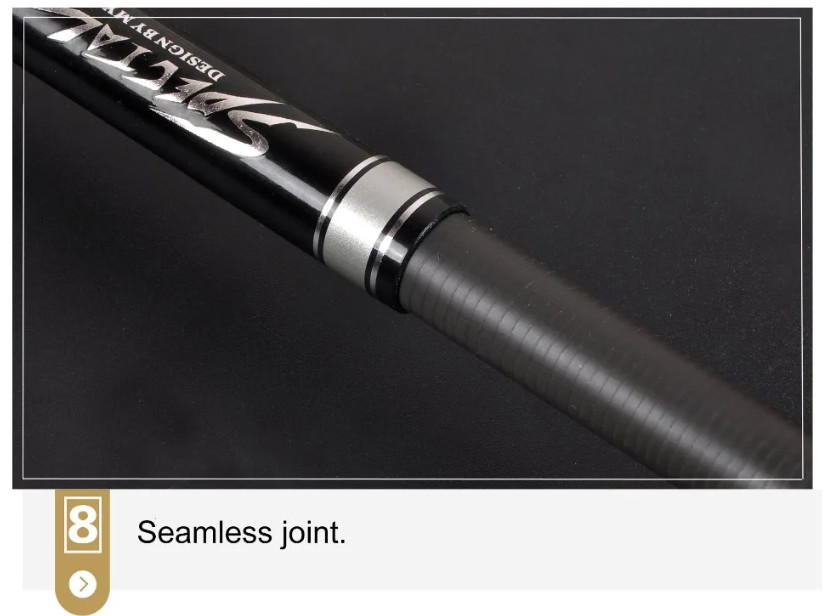 Telescopic Fishing Rod 3.6m 4.5m 5.4m 6.3m High Carbon Stream Fishing Pole Carp