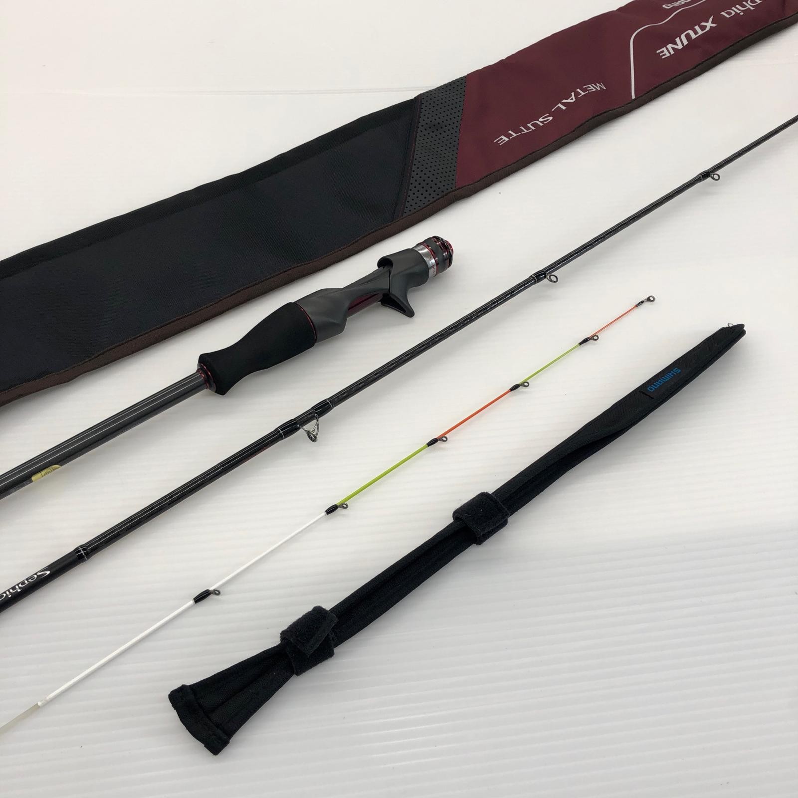 SHIMANO High-end baitcasting rod 21 Sephia ExTune Metal Sutte B66UK-GS (with…