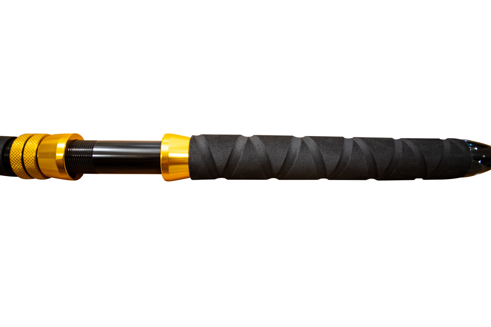 80lb Hollow Rod with Pac Bay Rollers – Straight Rod