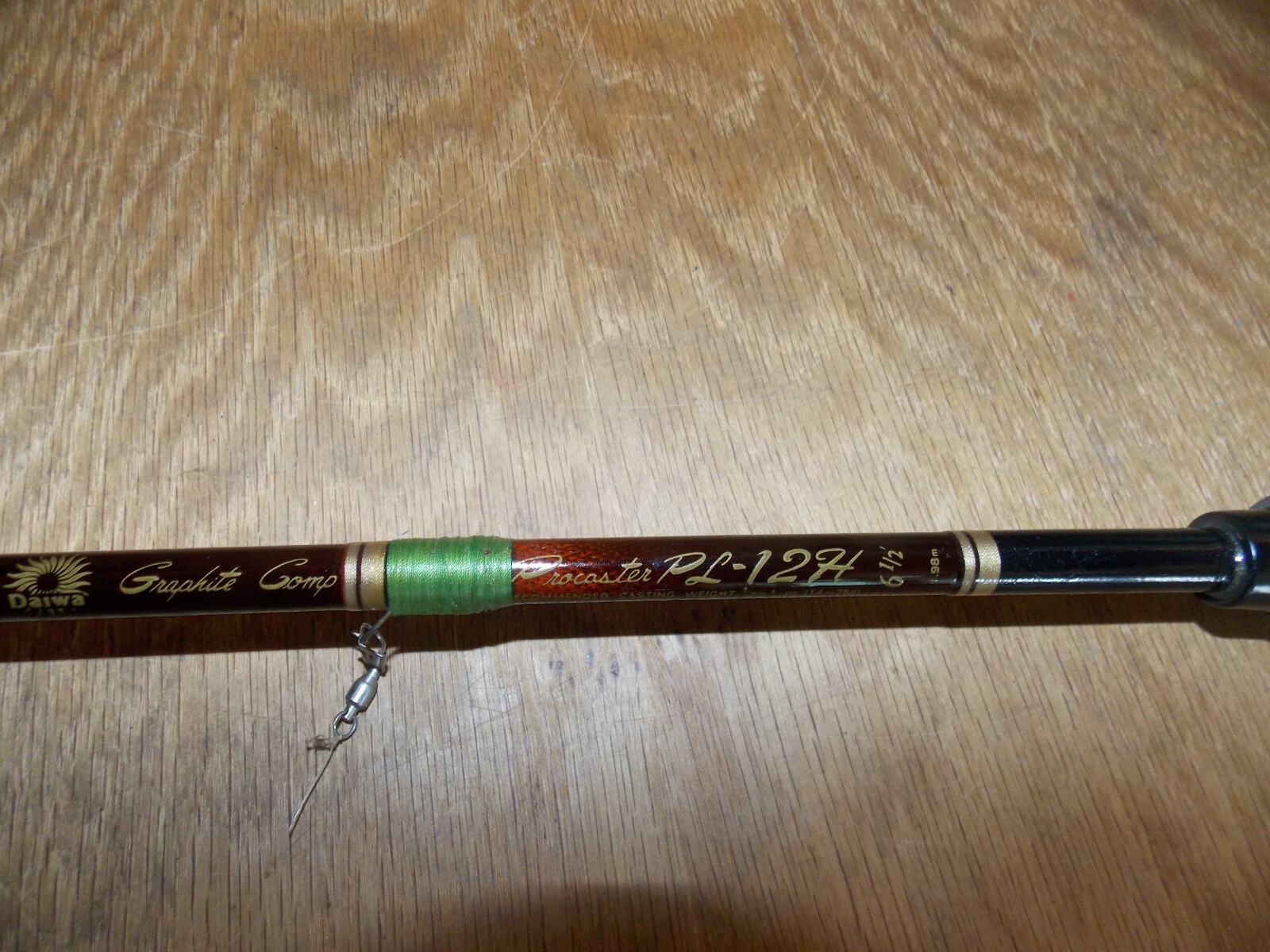 Diawa PROCASTER Spinning Rod PL-12H 6’6″ (2Pc) 1/2-1oz Med SUPER CLEAN 1/24