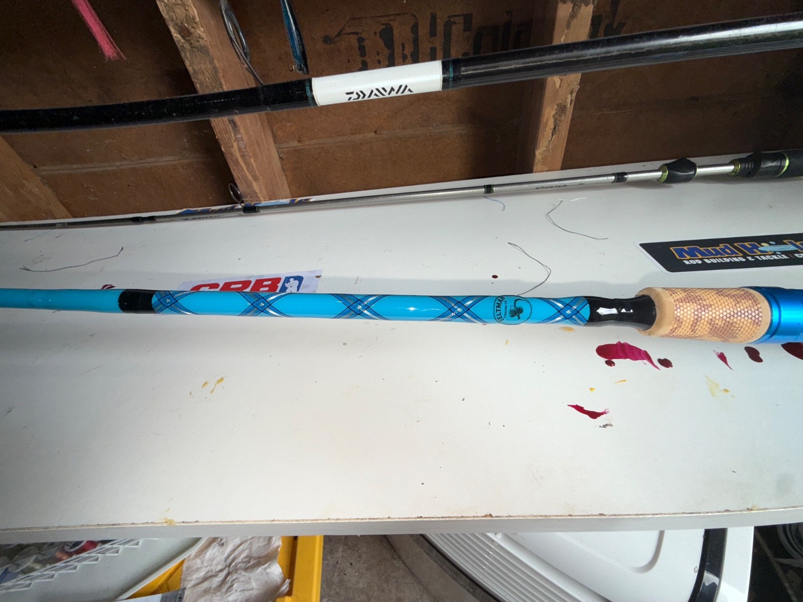 Customizable Blue Stick 12-25lb Casting & Spinning Rods