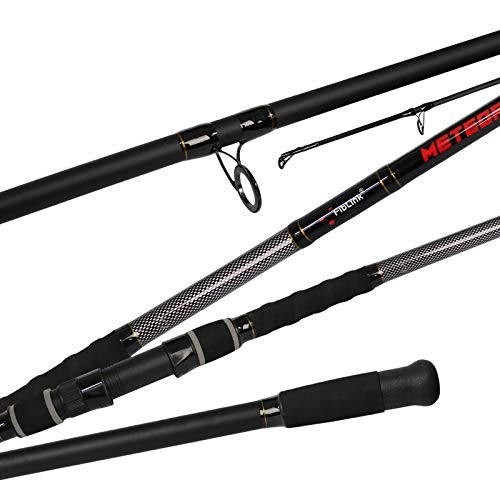 Surf Fishing Rod 2 Piece/3 Piece Portable Travel Spinning Rod 3-piece 12′