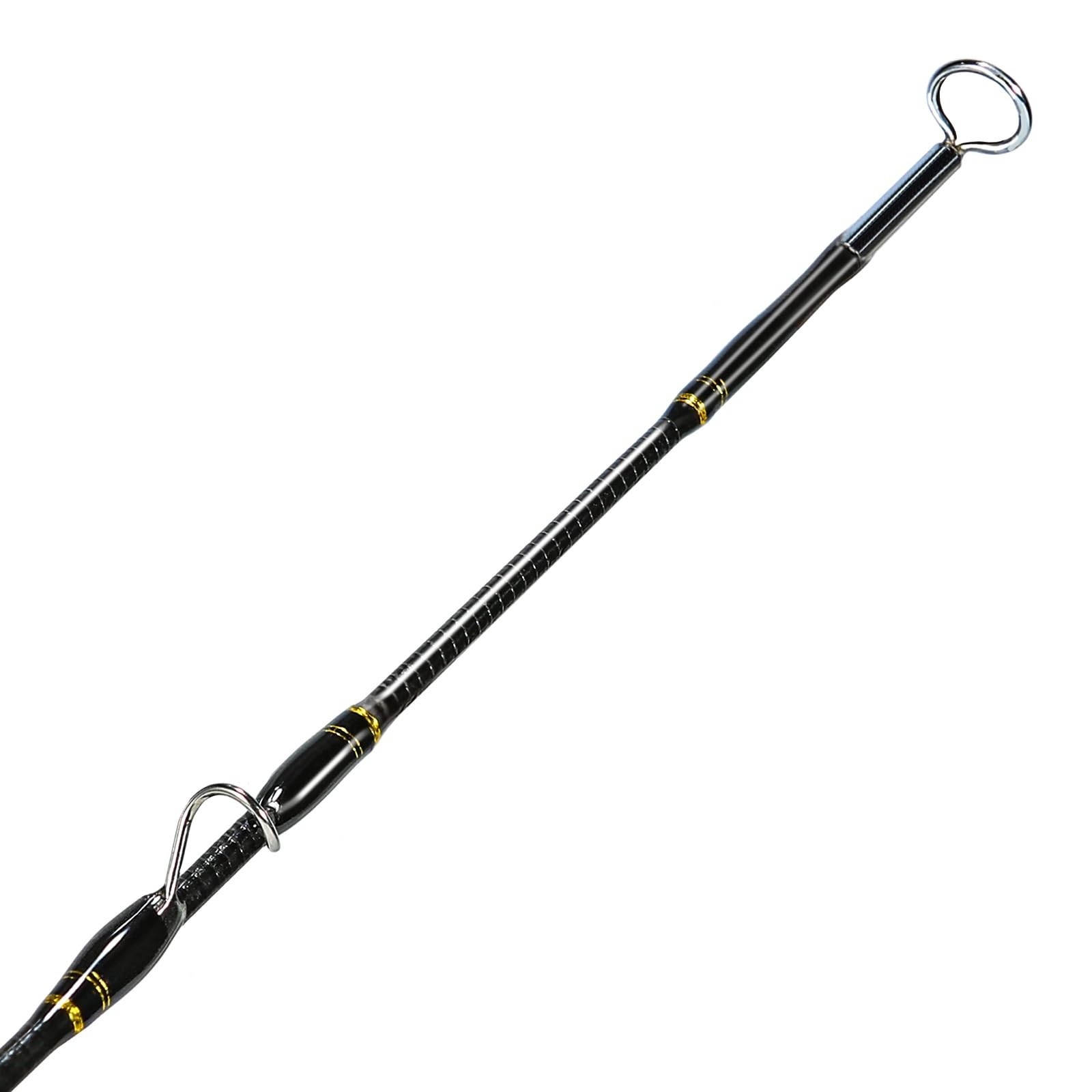 Portable Carbon Fiber Fly Fishing Rod 4 Pieces, Lightweight Fast Action 6’8″ 2-3