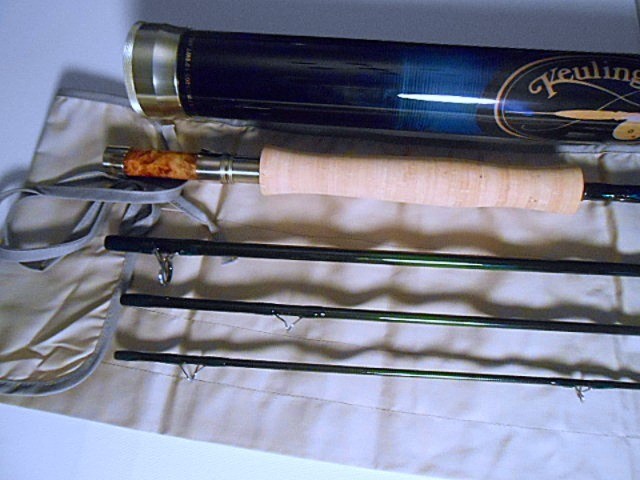 E.L. KEULING ROD CO 10′ 5WT. DOWN-LOCKING 4PC CARBON FIBER FLY ROD 2026 USA