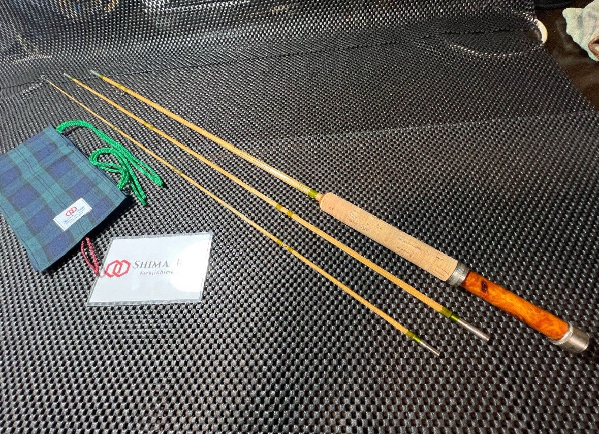 Shima Rod 7′ #3 Bamboo Rod Fly Rod free shipping