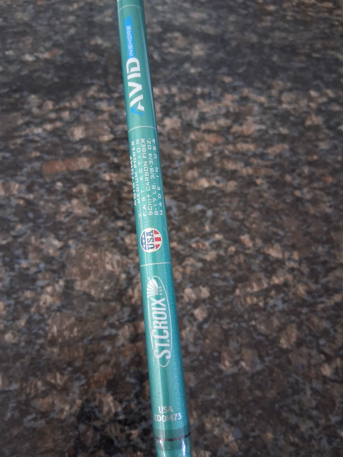 St. Croix Avid Inshore ASIS 7ft mf Spinning Rod