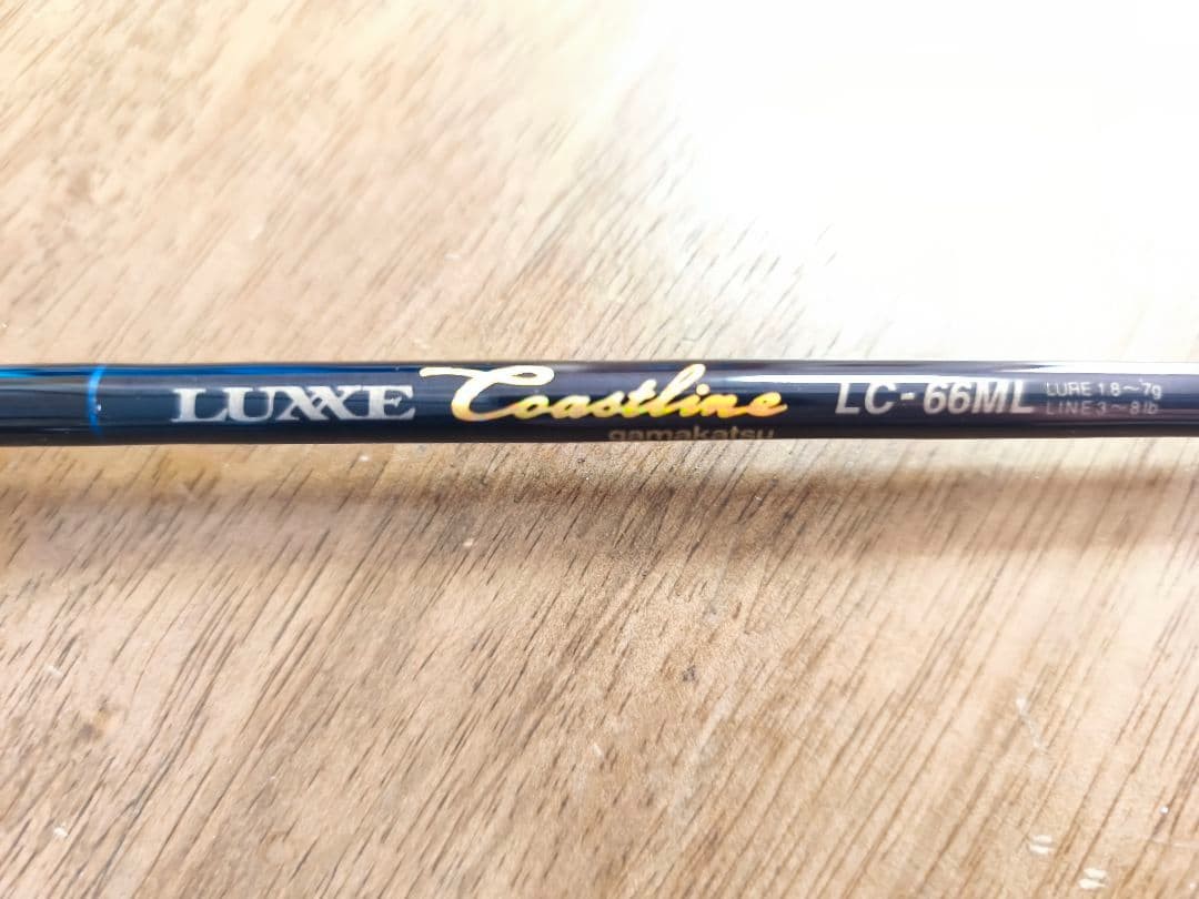 Gamakatsu Luxe Coastline LC-66ML Shore Jigging Rod Light Medium Used
