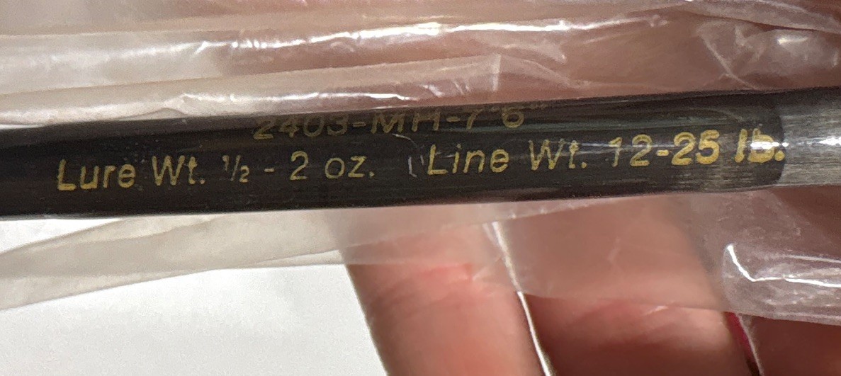 Vintage St.Croix Rod, All-Graphite, Fast-Action Rod Series
