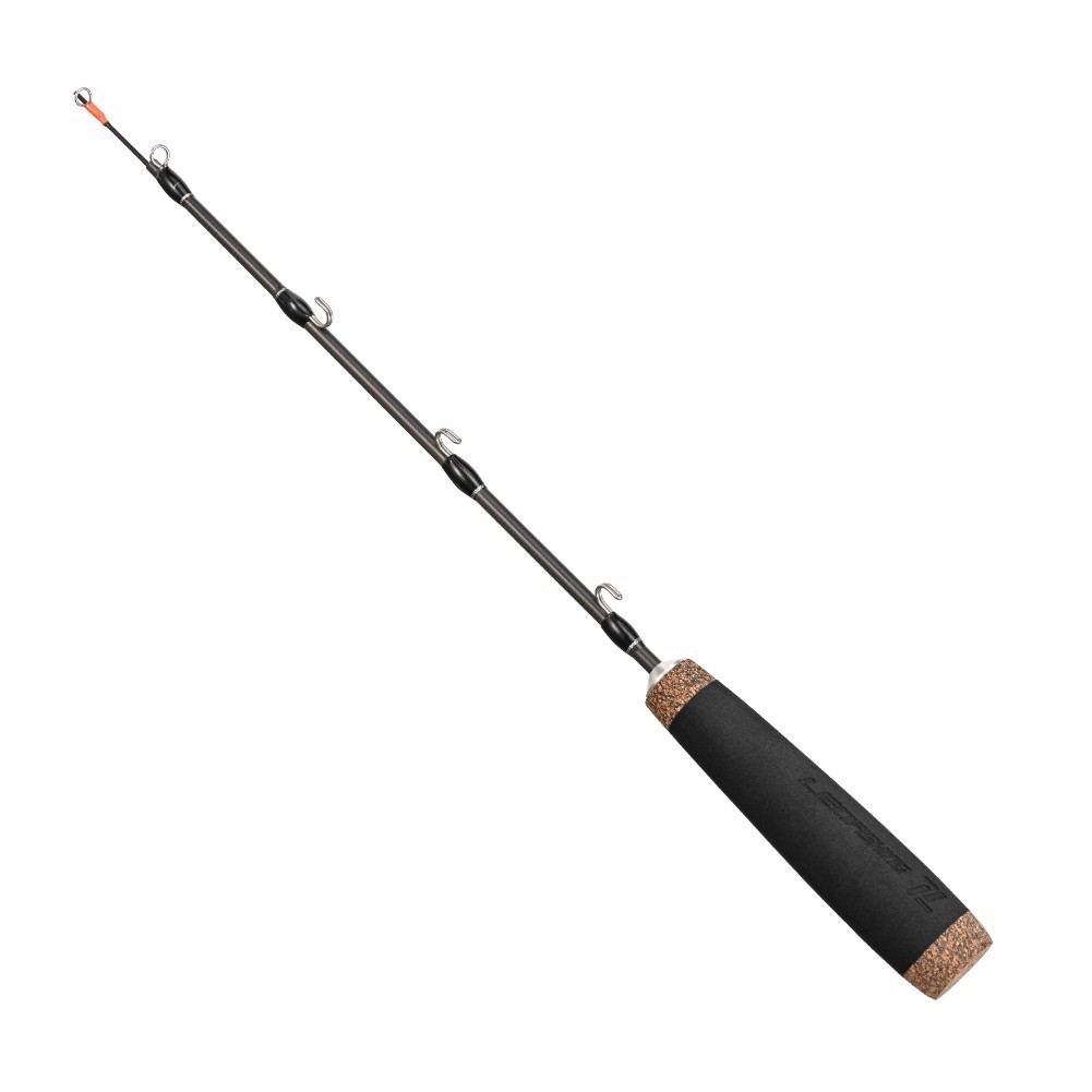 2 Section 50cm Telescopic Ice Fishing Rod Carbon Construction Line Holder