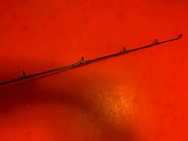 CUSTOM BUILT GLOOMIS BB965 GL2 8 FOOT 15 TO 30 LB. CONVENTIONAL BAITCASTING ROD