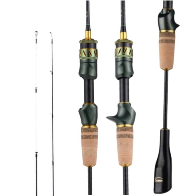 1.44M-1.8M Lure Fishing Rods Ultra Light Rod Carbon Fiber Spinning Casting Pole