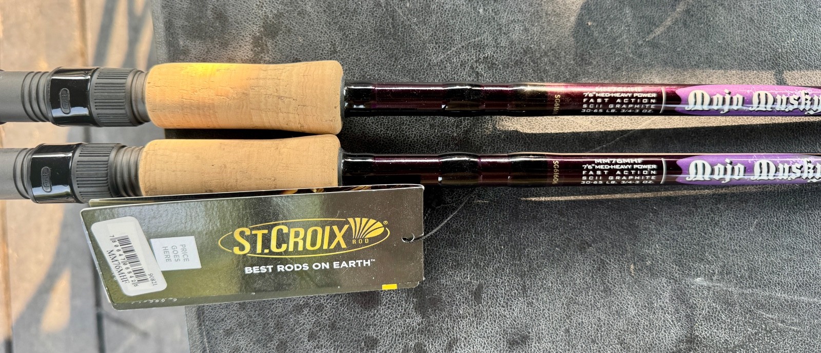 Mojo Musky St. Croix Fishing Rods, MM76MHF 7’6″, Med-Heavy Fast Action, New [2]