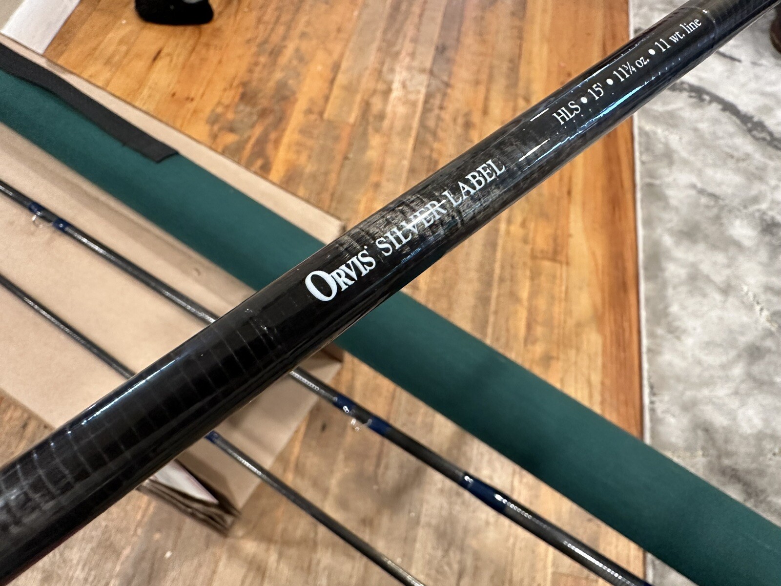 Orvis HLS SILVER LABEL 15Ft 11 3/4 OZ 11 WT LINE 0497