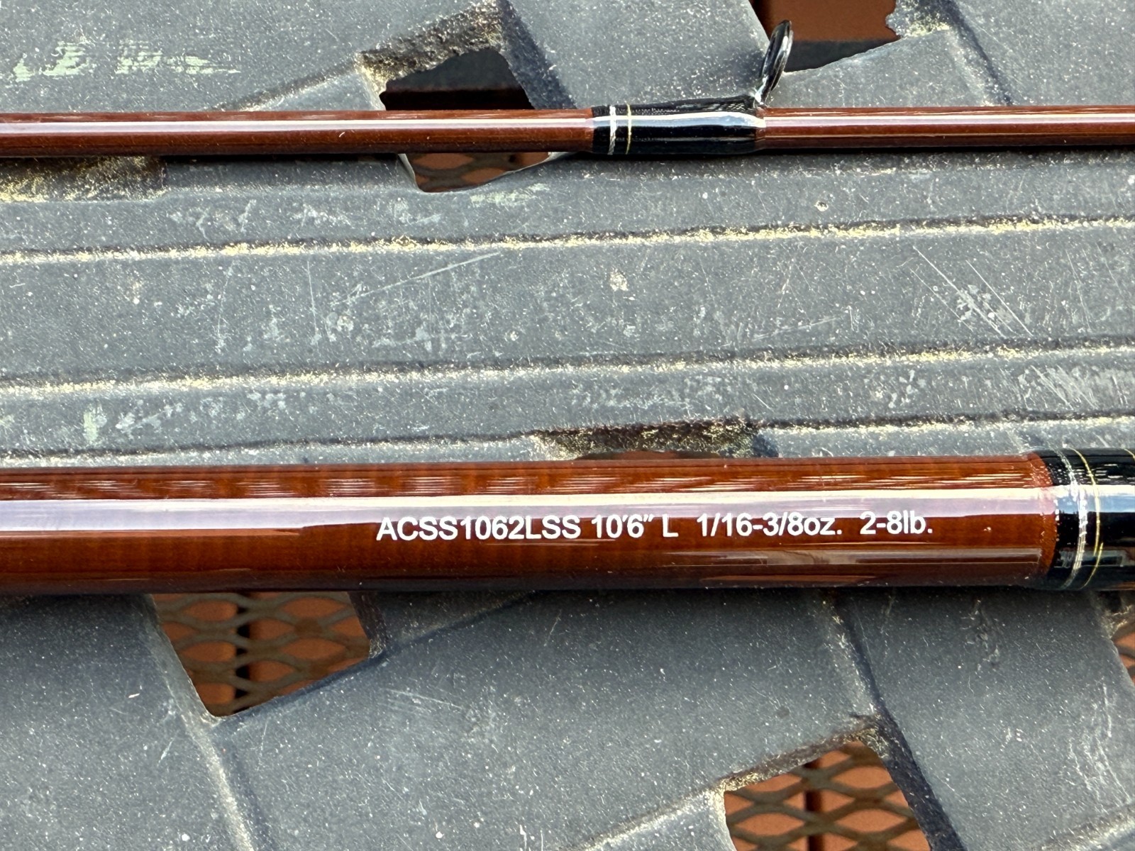 Daiwa Acculite ACSS1062LSS, 10’6″, Light, Slow, 2-8lb, 1/16-3/8oz, Spinning Rod