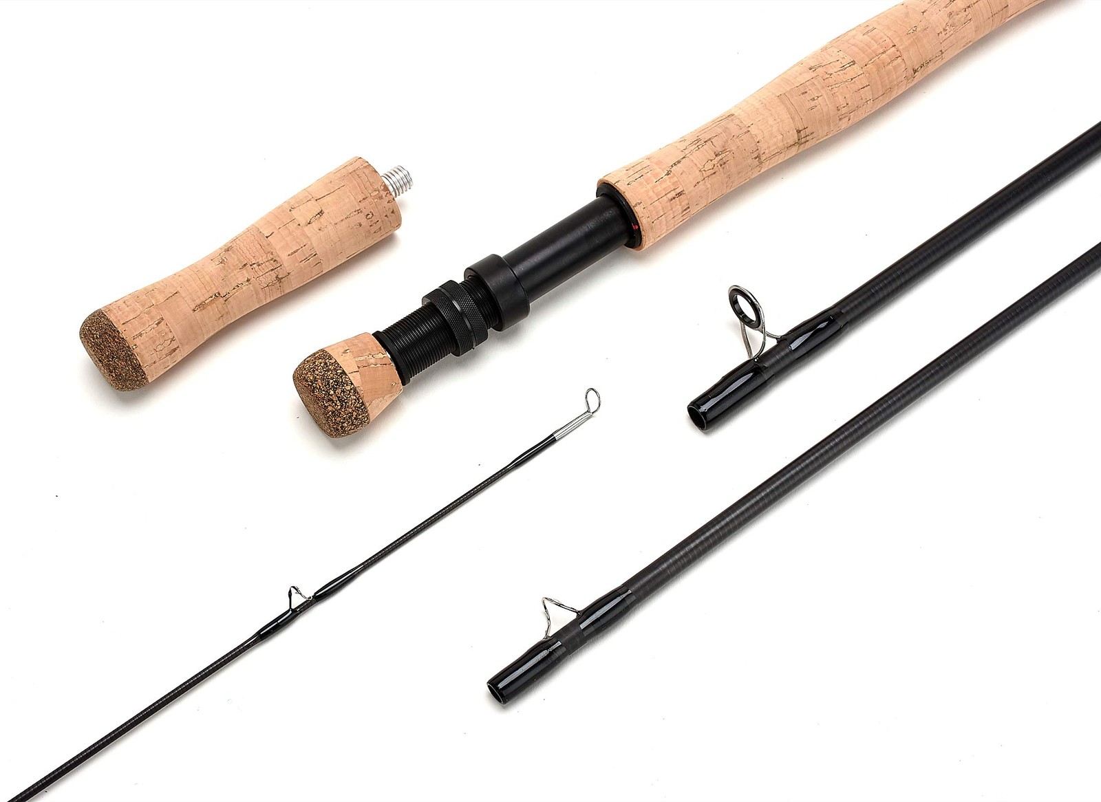 10 feet 9 inches Carbon Fiber Switch 7wt 8wt Fly Fishing Rod 4 Pieces Section…
