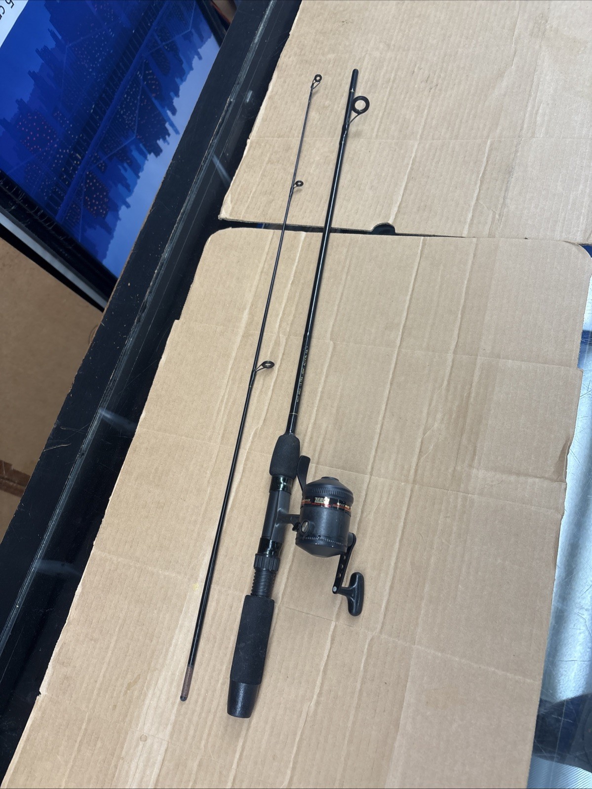 Zebco Micro MZS 46UL Ultra Light 4’6” 2 Piece Fishing Rod
