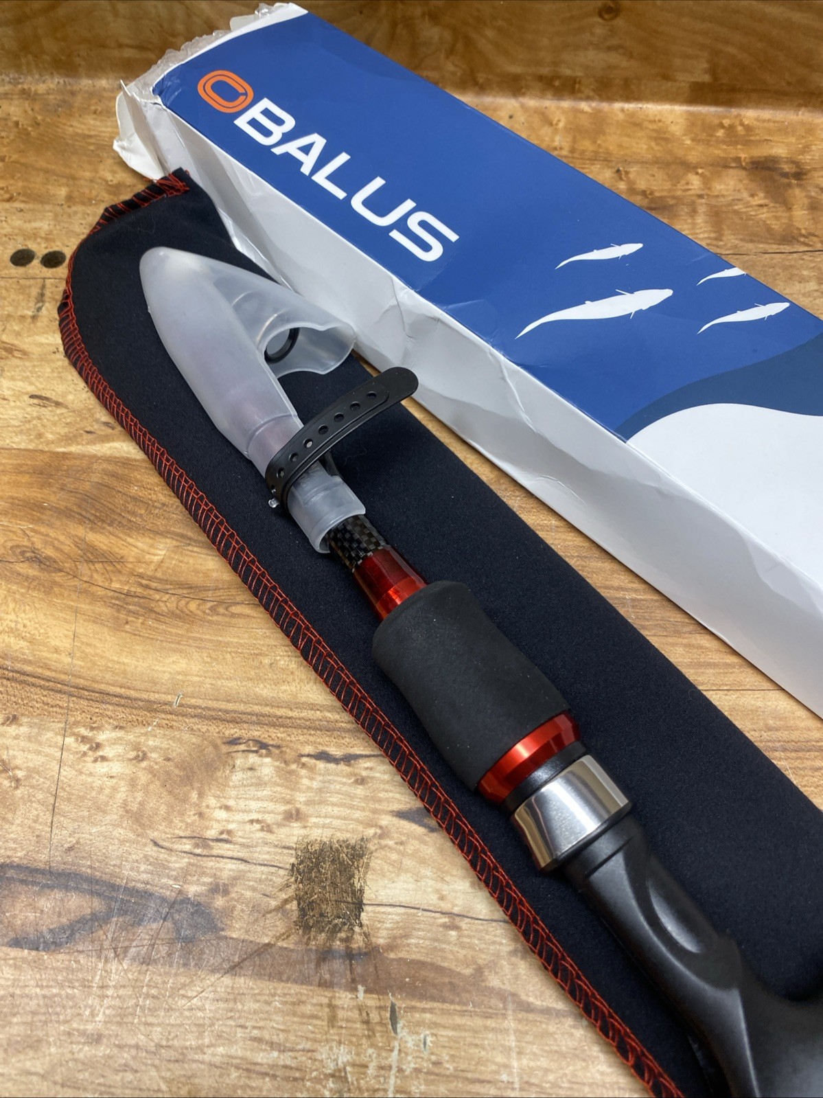 Obalus Profishient Pro Series Casting Red & Black Rod 6 Ft Telescopic