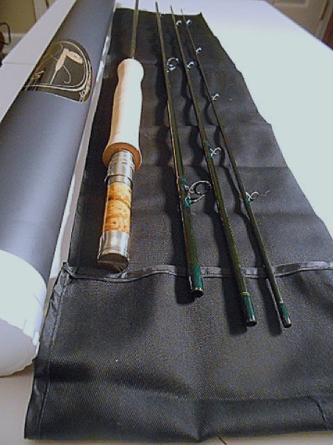 E.L. KEULING ROD CO 9′ 4 WT. DOWN-LOCKING 4PC CARBON FIBER FLY ROD 2026 USA