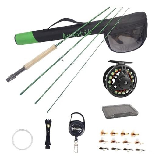 Fly Fishing Riverbend Series Fly Rod IM8 Graphite Blank 0/1/2/3/4/5/6/7/8 wt