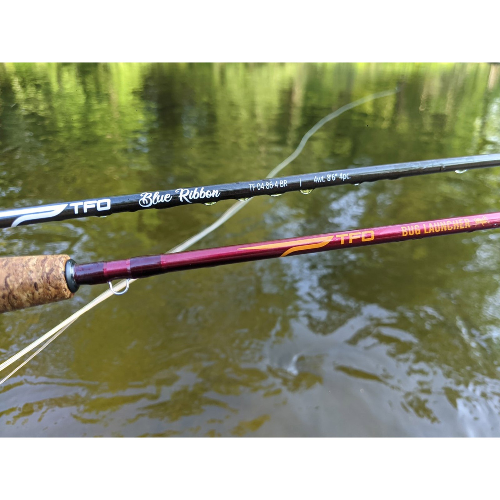 TEMPLE FORK OUTFITTERS Bug Launcher 5-6wt 8ft 2pc Fly Rod (TF-BL-56)