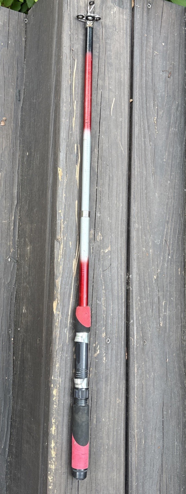 PORTABLE TELESCOPIC FISHING ROD