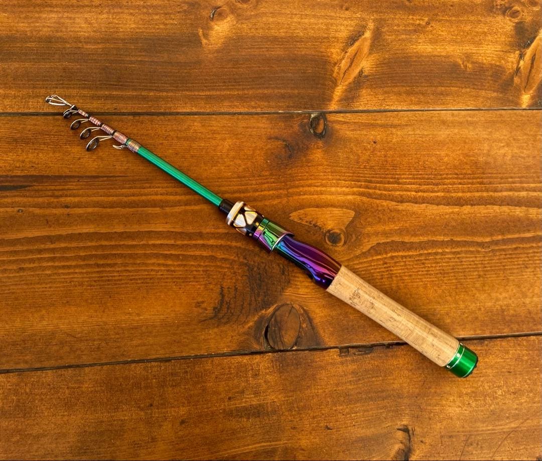 Telesco Trout Spinning Rod 5’6″ Carbon Lightweight Portable Fishing Gear