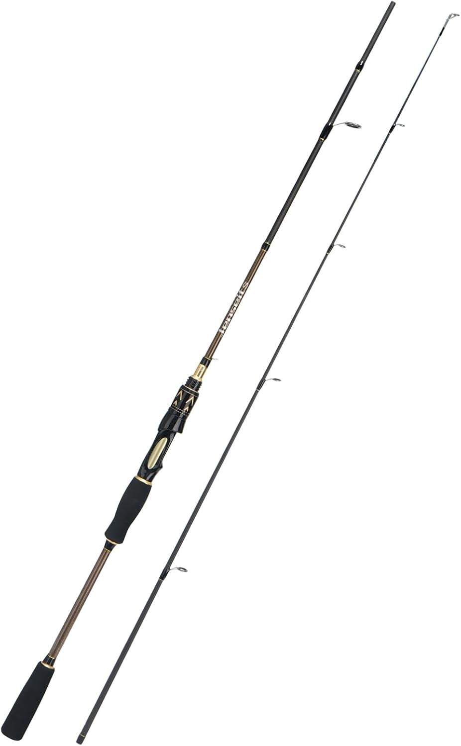Carbon Fiber Fishing Rod 7 Ft Spinning & Casting Rods W/ Guides