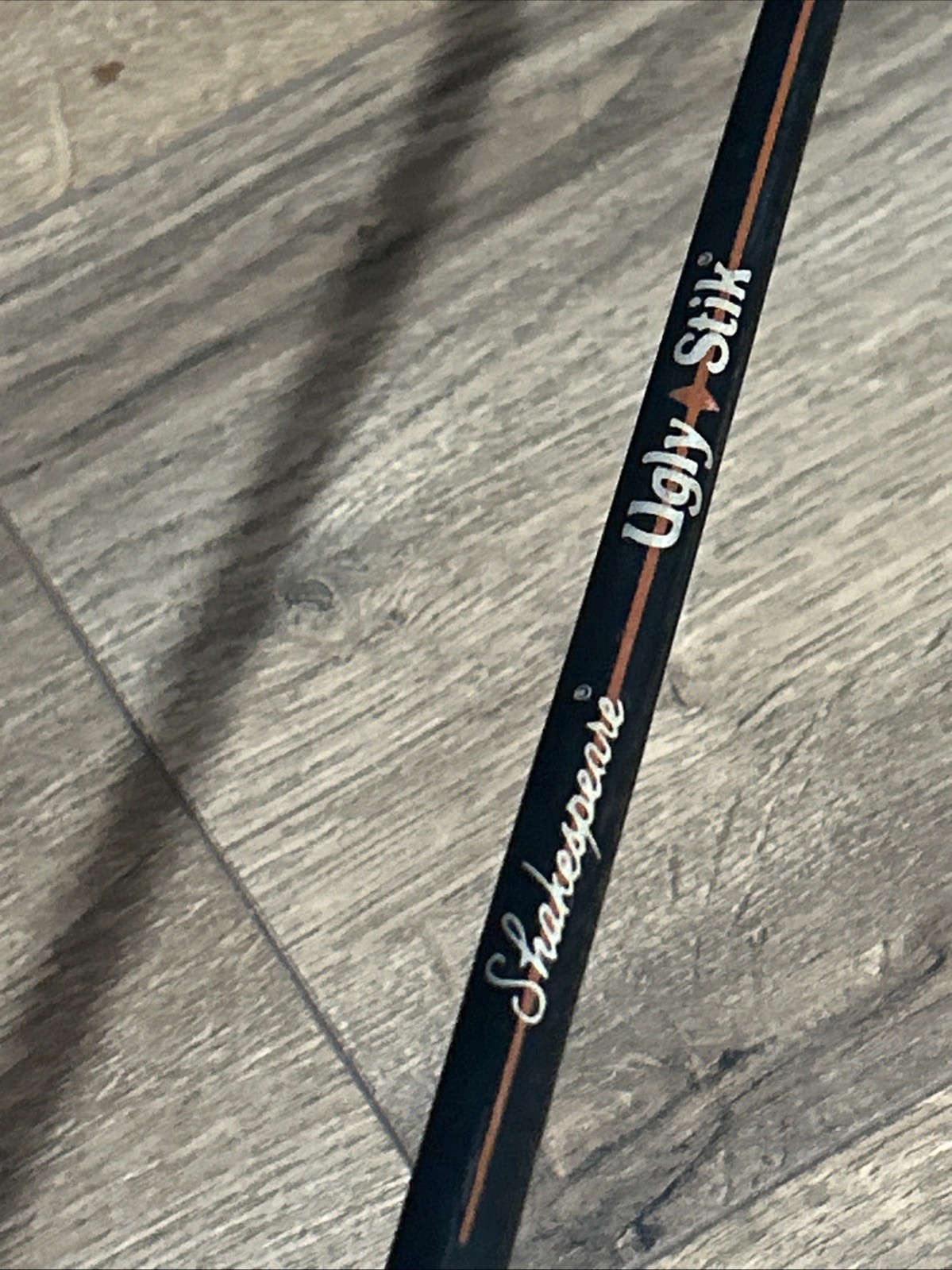 Vintage 6’ Uglystik Fishing Rod, Heavy Action 15-25 LB