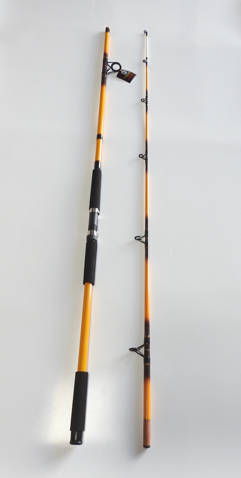 Nite Stick Spinning Rod 12′ 2PC Glow Tip Yellow