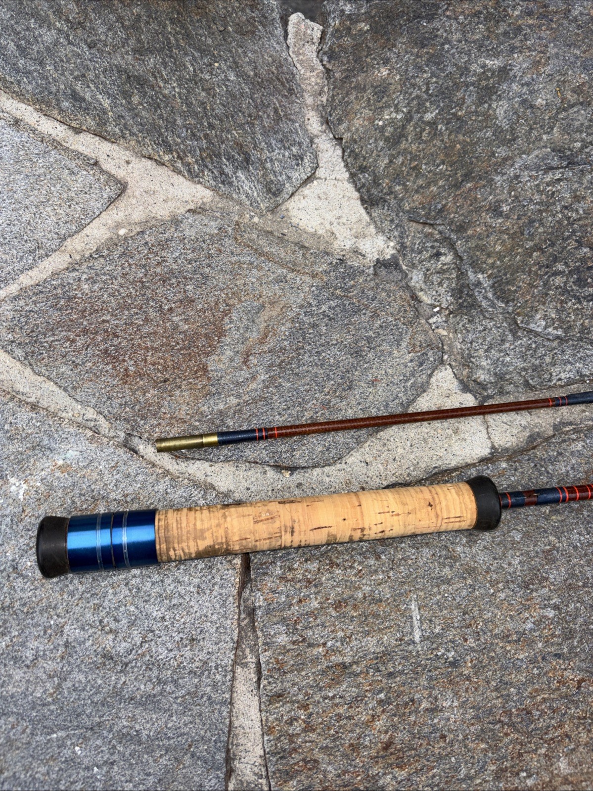 Vintage CONOLON Live Fiber Teeny Tiny 6105 Fly-Ultralight Spinning 5’6″ Rod USA