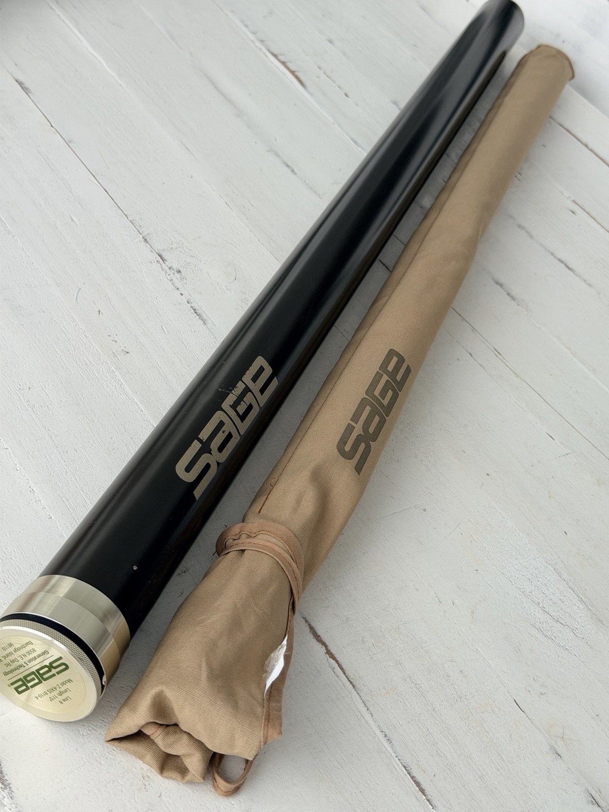 **BEAUTIFUL** 🔥 SAGE Z-AXIS Switch/Spey 8wt. 11’ft~4pc FlyRod!! ~LEGENDARY~ 🔥