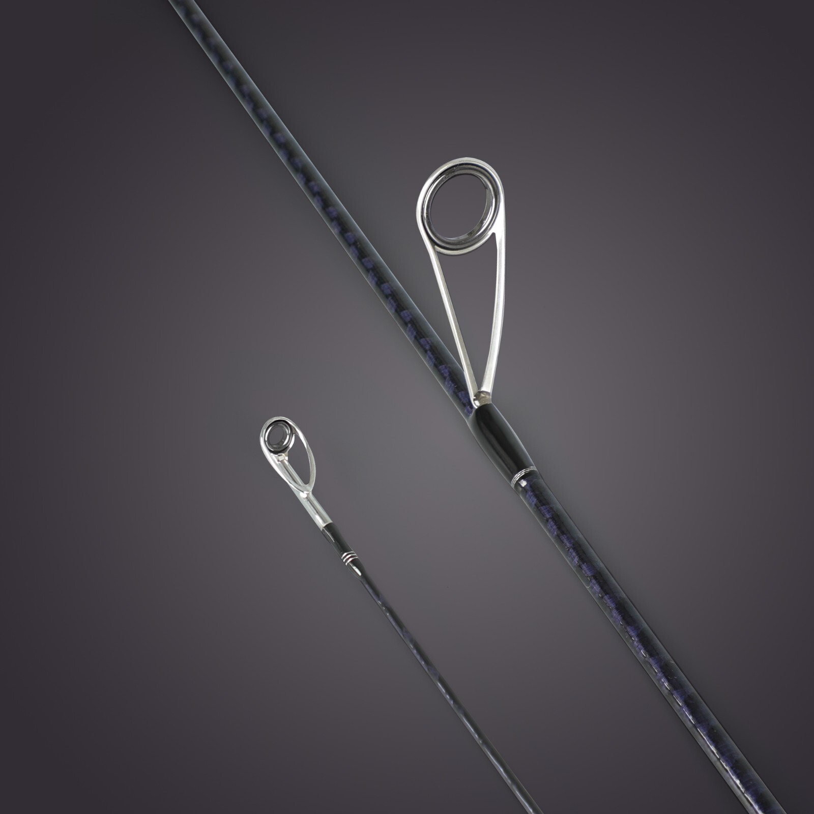 SHARHUK inshore panfish spinning fishing carbon fiber lightweight travel rod