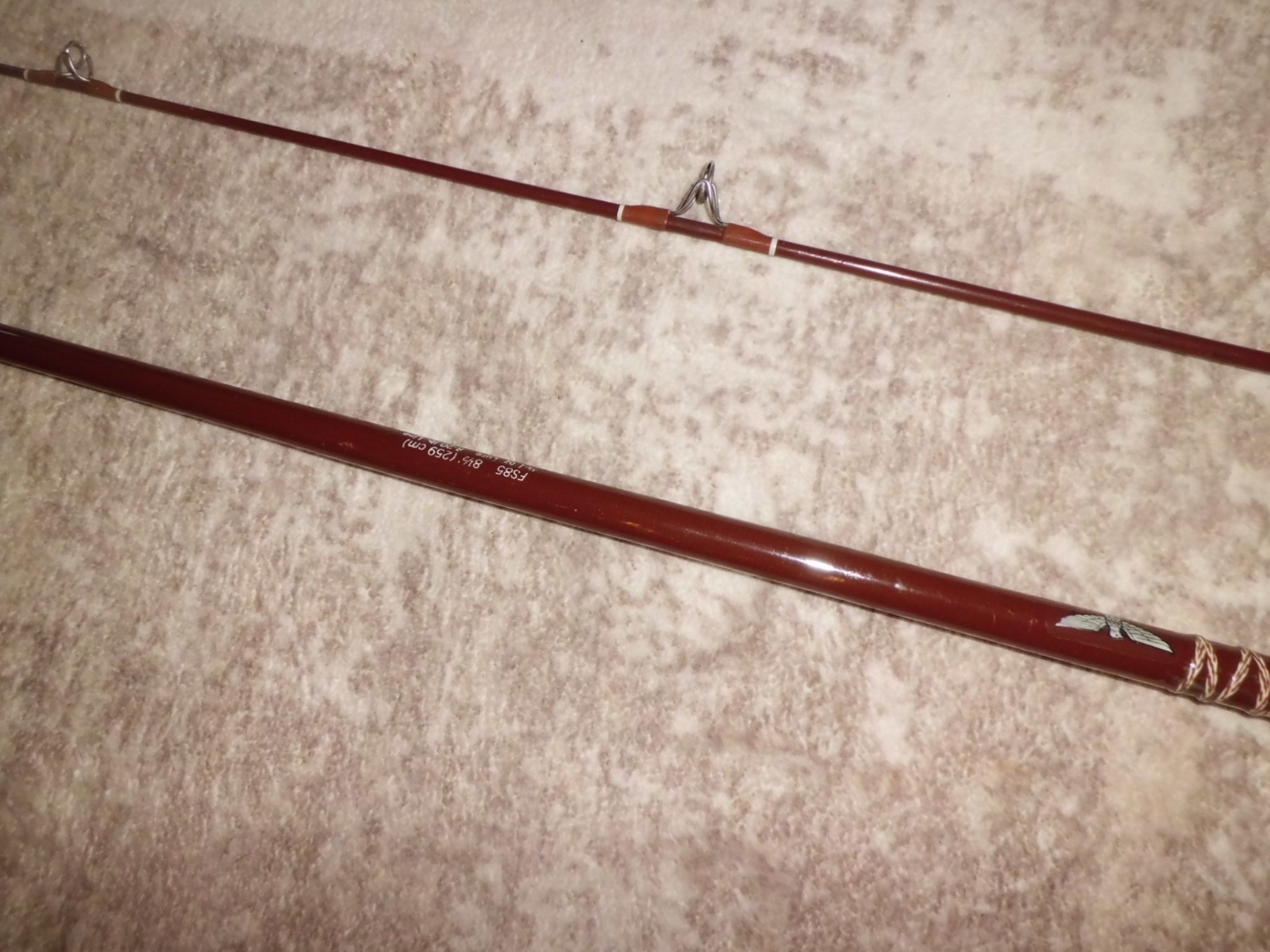 Vintage FENWICK FS85 Spinning 8’6″ Rod made in USA- 8-20 lb test
